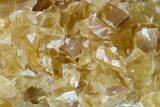 Lustrous Yellow Calcite Crystal Cluster - Fluorescent! #146896-2